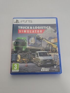 Sony PS5 Truck & Logistics Simulator - Green, Gray Cover Art